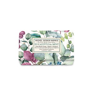 SABONETE EM BARRA 190G EUCALYPTUS E MINT - Michel Design Works