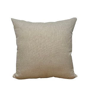 ALMOFADA EM LINHO LISO MASSIMO PEROLA 50X50