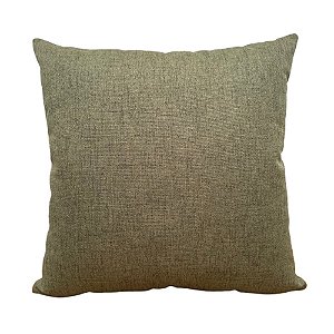 ALMOFADA EM LINHO LISO SAFIRA VERDE 50X50