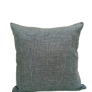 ALMOFADA EM LINHO LISO ROMA GRAFITE 50X50