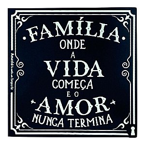 Ima Familia onde a vida comeca