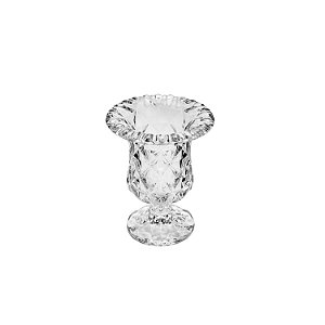 VASO C/PE DE VIDRO SODO-CALCICO DIAMOND