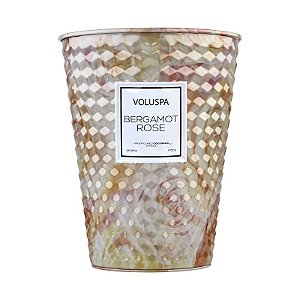 VELA VOLUSPA LATA CONE 100H BERGAMOT ROSE