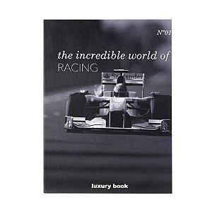 CAIXA LIVRO BOOK BOX INCREDIBLE WORLD OF RACING FULLWAY