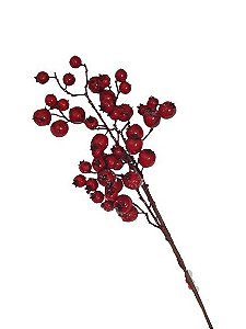 Galho Pick Berry Vermelho 50cm