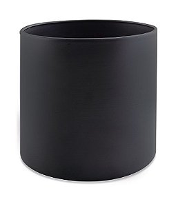 CACHEPOT PRETO EM METAL P