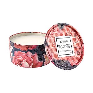 MINI VELA LATA 2 PAVIOS 25H BLACKBERRY ROSE OUD 170g