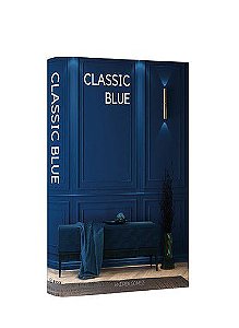 CAIXA LIVRO BOOK BOX CLASSIC BLUE
