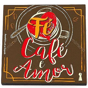 Ima Porta Copos Fe Cafe e Amor