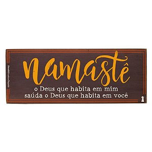 Quadro Box Namaste 12X30