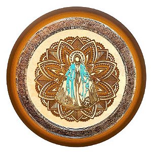 MANDALA NOSSA SENHORA DAS GRACAS 65cm