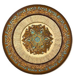 MANDALA MAHARA 3D TURQUEZA 65cm