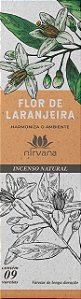 Incenso Nirvana Flor de Laranjeira - Harmoniza o Ambiente