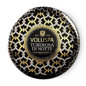 VELA VOLUSPA LATA 2 PAVIOS 50H TUBEROSA DI NOTTE 312g