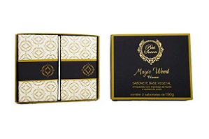 KIT C/2 SABONETES 150G MAGIC WOOD PETIT SAVON