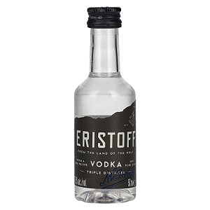 Vodka Eristoff Original Lacradas 50ml