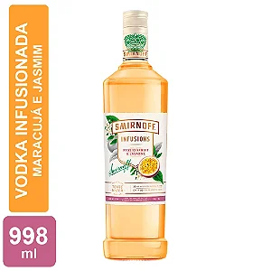 Vodka Smirnoff Infusions Maracujá e Jasmine 998ml