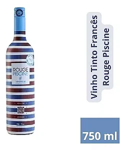 Vinho Tinto Francês Rouge Piscine 750ml
