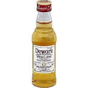 Kit com 12 miniaturas Dewars White Label Original e lacrada