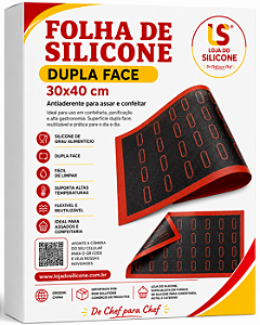TAPETE DE SILICONE PARA ECLAIR DUPLA FACE