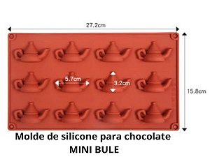 MOLDE DE SILICONE PARA CHOCOLATE MINI BULE