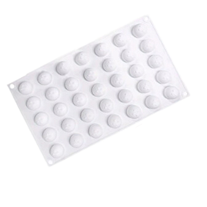 MOLDE DE SILICONE SEMIESFERA 35 CAVIDADES