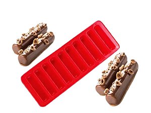 MOLDE DE SILICONE PALITO PARA RECHEIO DE ÉCLAIR