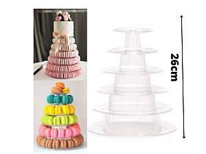 SUPORTE PARA MACARONS 6 DIVISÕES