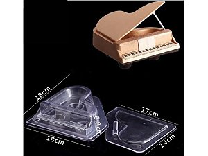 MOLDE DE POLICARBONATO PIANO PARA CHOCOLATE
