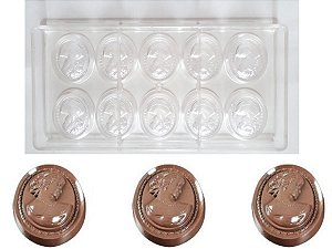 MOLDE POLICARBONATO CAMFEU PARA CHOCOLATE