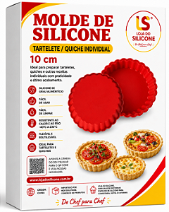 FORMAS FRISADAS DE SILICONE PARA MINI TORTINHAS 10cm