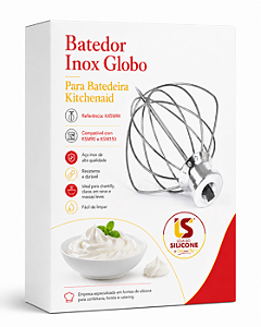 BATEDOR GLOBO INOX BATEDEIRA KITCHENAID KED33a3 - 326012159