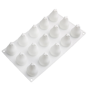 MOLDE DE SILICONE PERA 3D 15 CAVIDADES