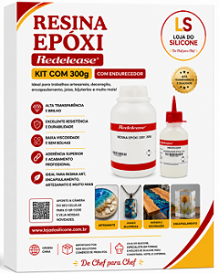 RESINA EPÓXI BAIXA DENSIDADE 2004 COM ENDURECEDOR KIT 300grs
