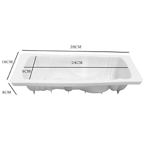 FORMA DE SILICONE NATALINA 3D BÜCHE DE NOEL