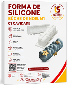 FORMA DE SILICONE BÜCHE DE NOEL