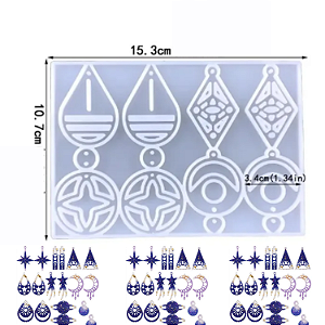 MOLDE DE SILICONE PARA RESINA EPOXI BRINDES