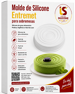 FORMA DE SILICONE PARA ELABORAR DOCES FRANCESES