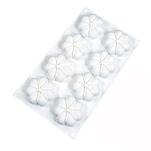FORMA DE SILICONE FLÔR PARA DOCES E SOBREMESAS
