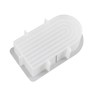 MOLDE DE SILICONE PARA VELA FORMA EM U