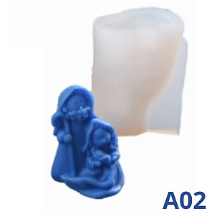 MOLDE DE SILICONE PARA VELAS 3D AROMATIZADAS