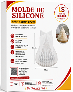 MOLDE DE SILICONE PARA VELAS 3D MODELO ARVORE