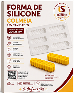 MOLDE DE SILICONE COLMEIA PARA DOCES FRANCESES
