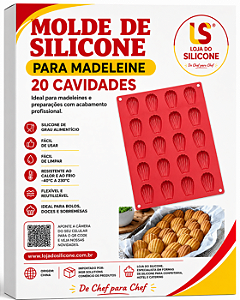 FORMA PARA MADELEINE 20 CAVIDADES