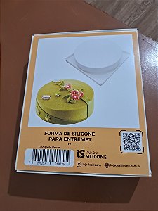FORMA DE SILICONE ANTIADERENTE REDONDA PARA ENTREMET
