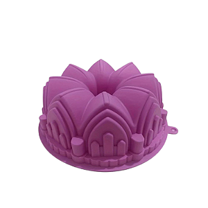 MOLDE DE SILICONE CATEDRAL 3D CASTELO