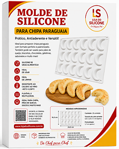 MOLDE DE SILICONE PARA CHIPA ANTIADERENTE