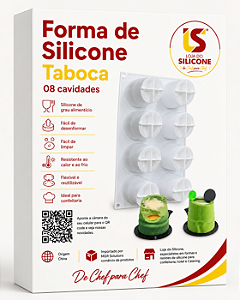 MOLDE DE SILICONE TABOCA PARA DOCES E SOBREMESAS