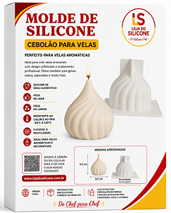 MOLDE DE SILICONE PARA VELAS