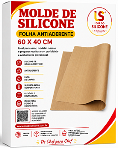 TAPETE DE SILICONE ANTIADERENTE TEFLON 60X40cm